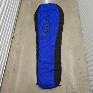 Google Boulder Colorado Down Sleeping Bag Synthetic Black Blue
